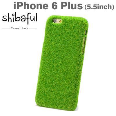 Hamee日本官网同步iPhone6/6Plus绿色草坪草地直板手机壳shibaful