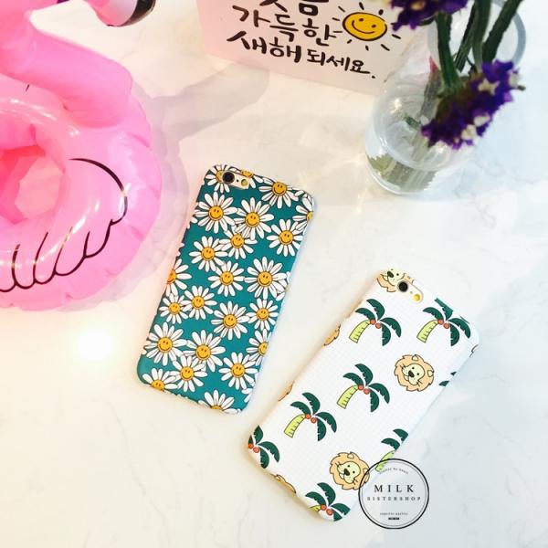 韩国可爱小狮子邹菊 苹果iPhone6/6S PLUS手机壳保护磨砂4.7硬壳