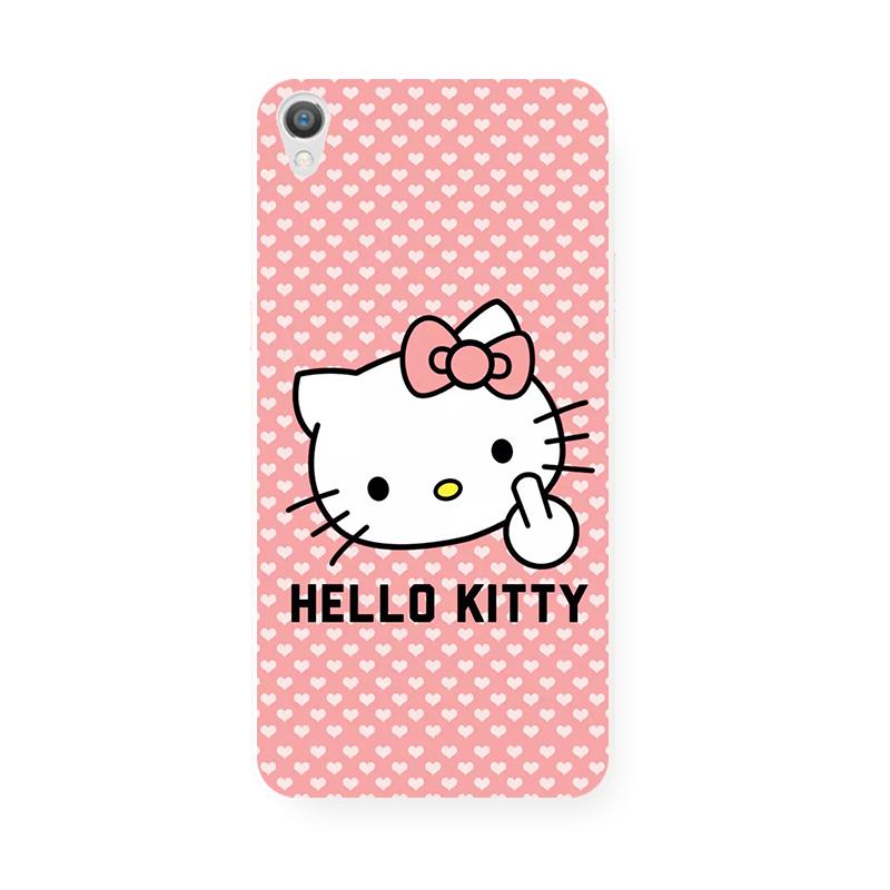 红包波点可爱kitty猫 OPPO R9 R7S R7plus手机壳全包tpu软pc硬壳