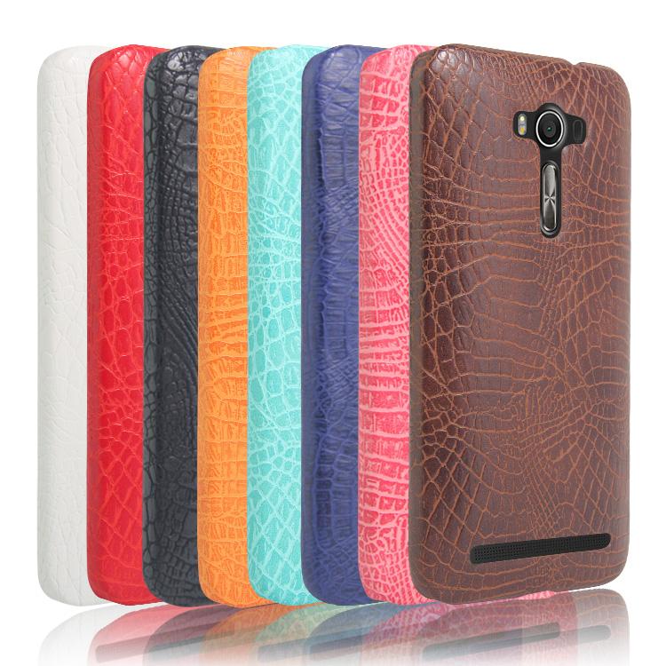 华硕ZenFone2 Laser ZE500KL手机壳 ASUS ZE500KL鳄鱼保护皮套5寸