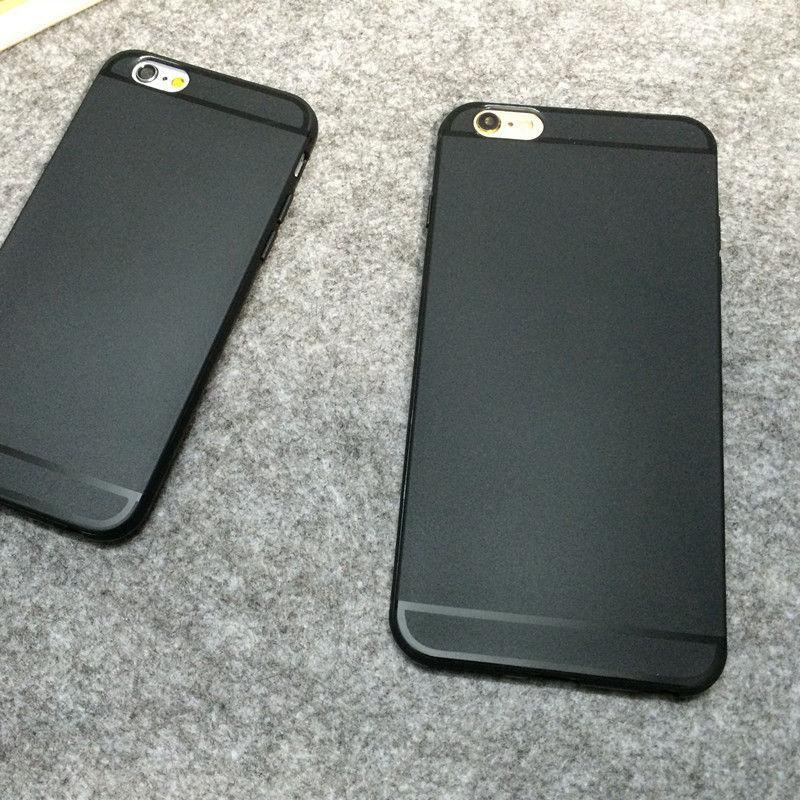 iphone6加厚硅胶套苹果6plus手机壳6s防摔潮男士全包简约磨砂软壳